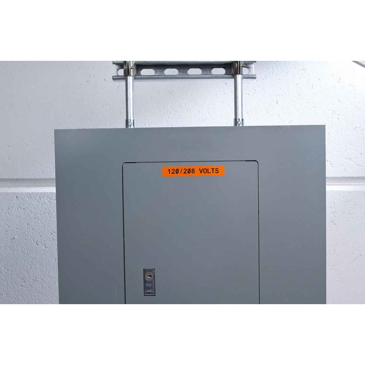 Оранжевый винил для маркировки внутри/снаружи помещения B30C-500-595-OR, 12,7 мм * 30,48 м (BBP31/33/35/37) - 4