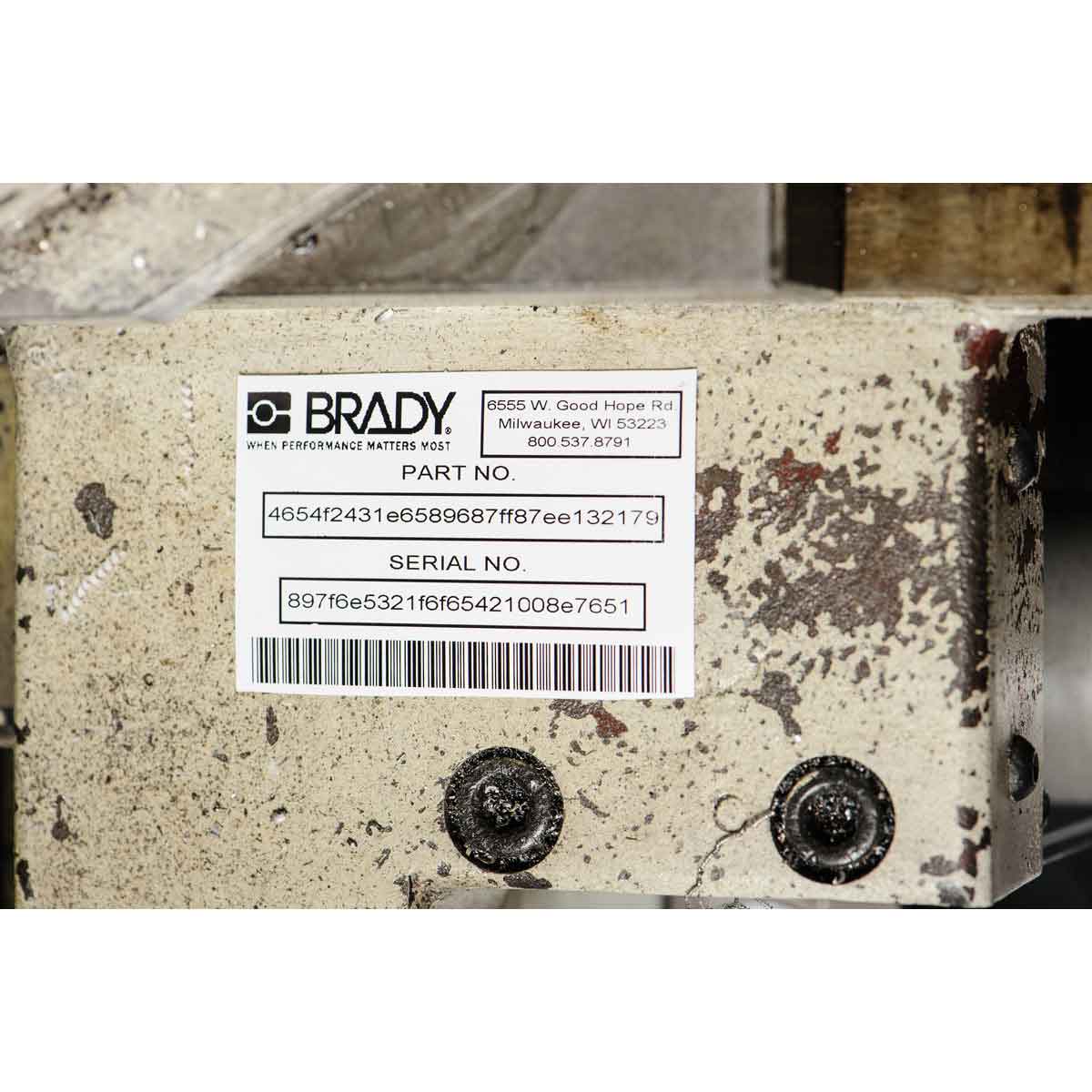 Этикетки Brady M71-29-489 / 38,1x12,7мм, B-489 - 3
