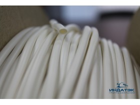 Трубка кембрик ПВХ «Русмарк» для печати для маркировки кабеля и провода, белая, 5,0 мм, 200 метров/упак (аналог IB5020)
