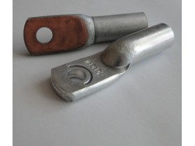 Алюмомедный наконечник под опрессовку «Русмарк» ТАМ 120-12-14 с медным напылением на контактной площадке