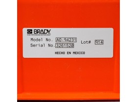 Этикетки Brady BPT-7-7563-1 / 69,85x31,75мм, B-7563