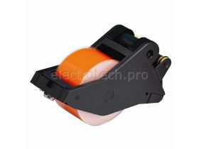 Система маркировочная, виниловая LabelizerPlus / VersaPrinter Brady 57 мм, оранжевый,black, 27 м, b-595, Рулон