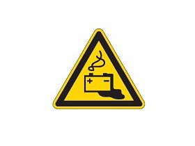 Знак безопасности предупреждающий осторожно возможно падение с высоты Brady 25 мм, b-7541, Ламинация, pic 326, Полиэстер, 250 шт