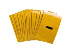 5920-BLANK, черный на желтом, 25 × 38 мм, B-946 винил, 25 цифр на карте, в упаковке 25 карт