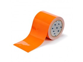 Лента напольная на подложке Brady toughstripe,материал в-514, оранжевая, 76.2x30000 мм, Полиэстер