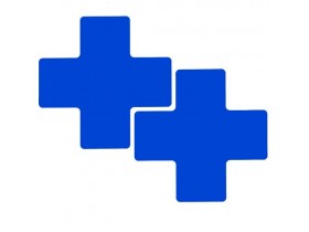 Разделитель перекрестка обозначение центра Brady форма,. в упаковке, синие, 203.2x76.2 мм, b-514, 20 шт