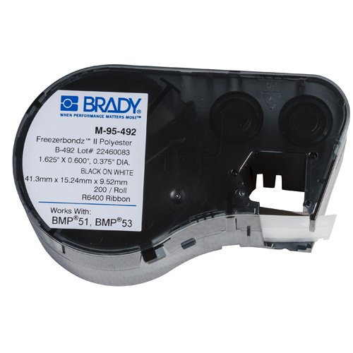 Этикетки Brady M-95-492 / 41,28x15,24мм, B-492